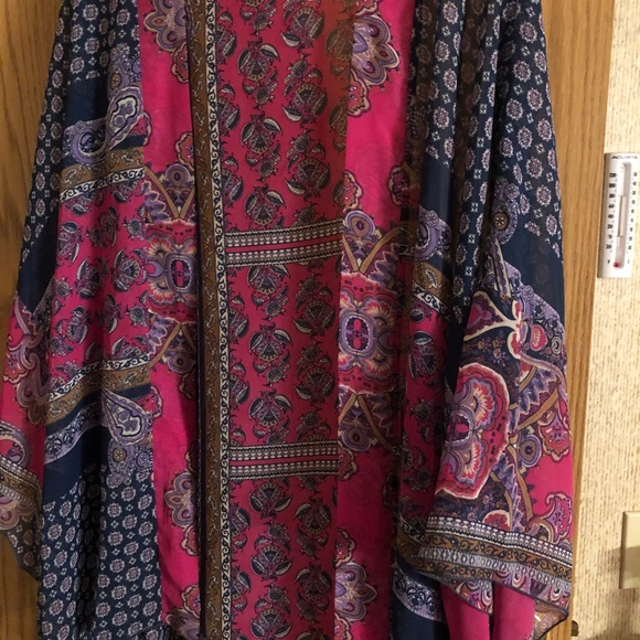Boho paisley Kimono - Picture 3 of 4